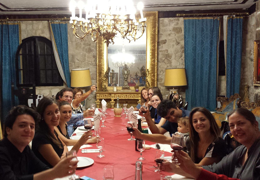 LIGS 2014 Dinner at Castello di Salle